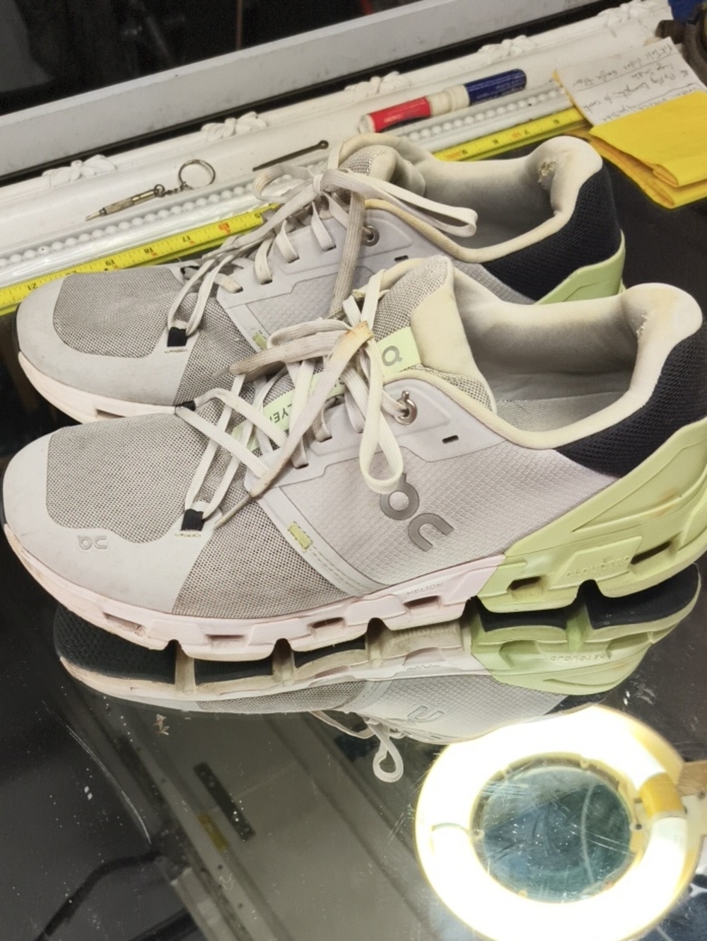 Men's 11.5 On Running Cloudflyer sneakers, modular sole Excellent Shoe.